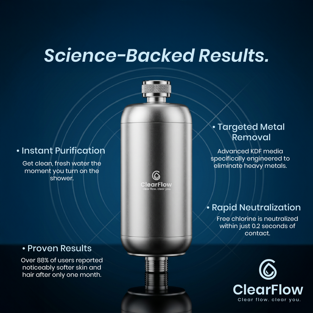 ClearFlow Dual-Flow Shower Filter