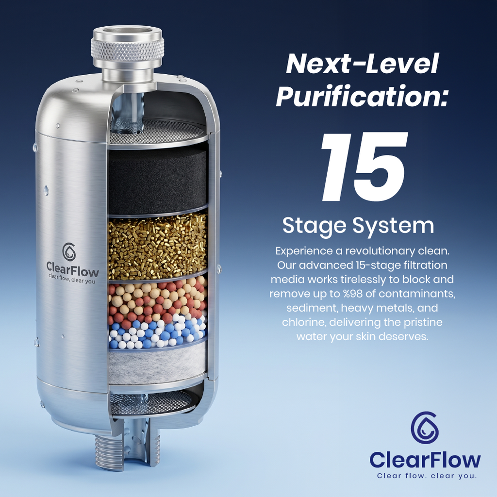 ClearFlow Dual-Flow Shower Filter