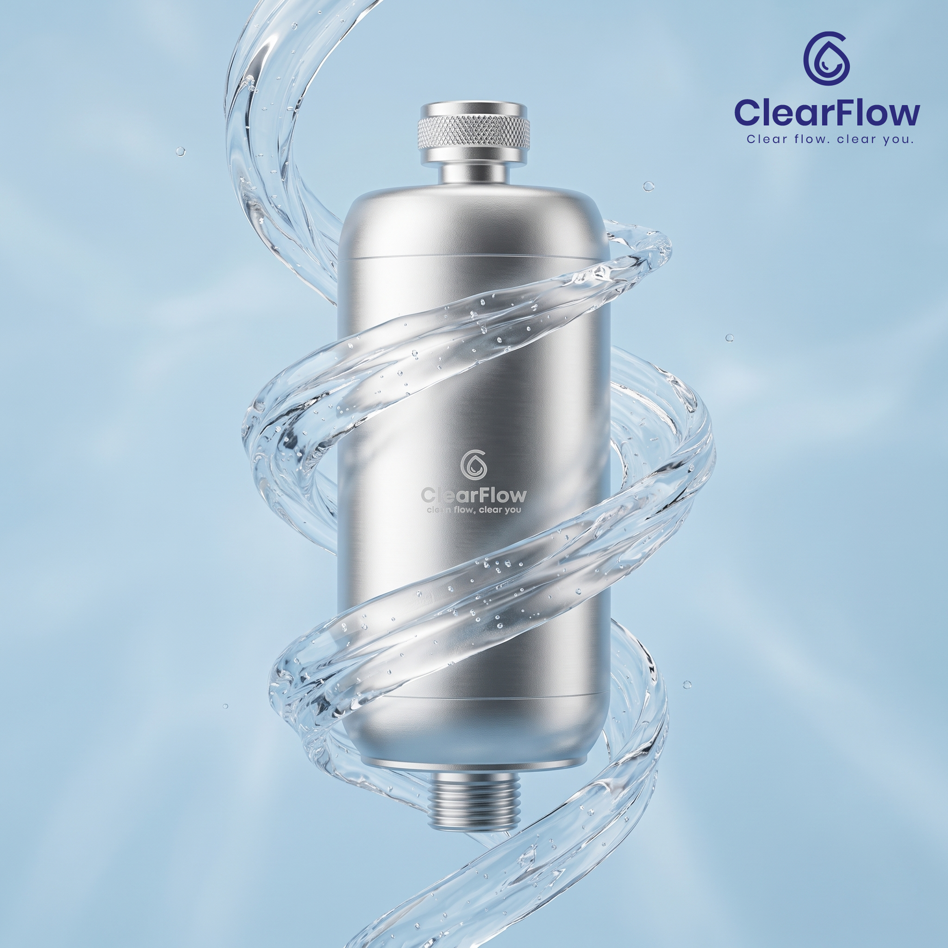 ClearFlow Dual-Flow Shower Filter