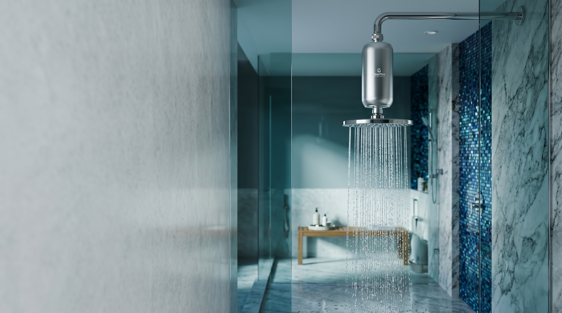 ClearFlow Dual-Flow Shower Filter